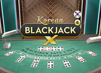 Korean BlackjackX 6 - JPMAXWIN188